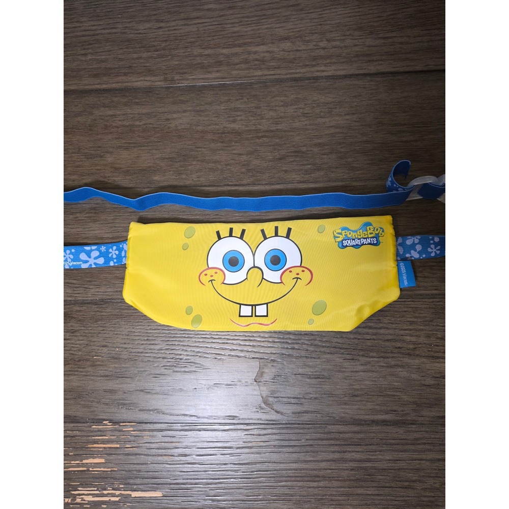 SpongeBob SquarePants Yellow Fanny Pack Waist Bag Blue Adjustable Strap